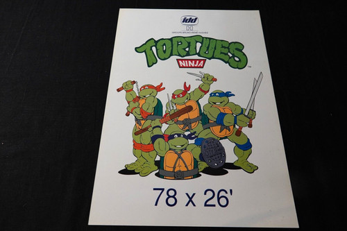 Tortues ninja plaquette - ,