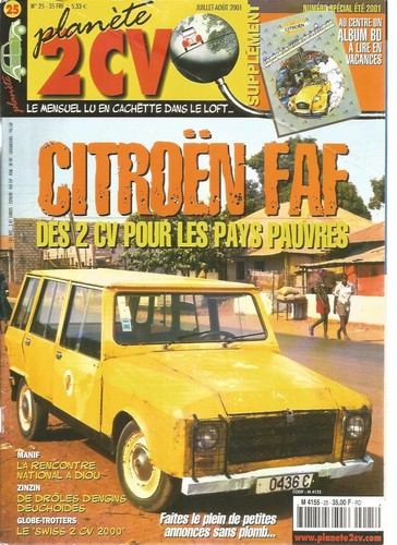 Planete 25 citroen faf - planete,