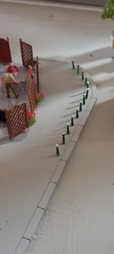Décors train piquet de - piquet,