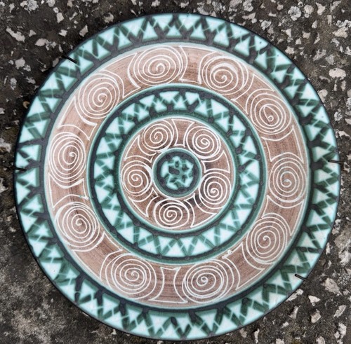 Rare assiette décor - rare, À