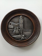 Assiette décorative Étain