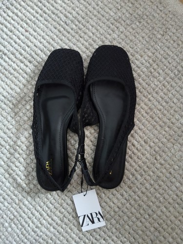 Ballerines zara résille - ballerines,