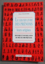 Le grand livre des prénoms -
