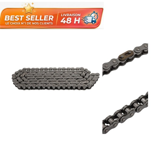 Chaîne moto 420 132 - , maillons