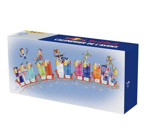 Red bull calendrier avent - de, l'avent