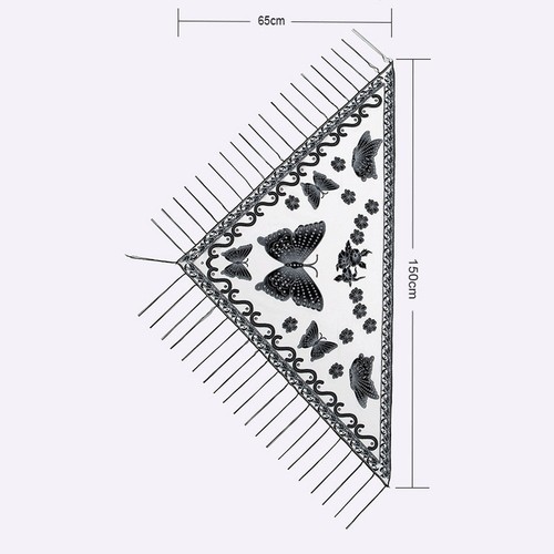 Foulard femme dentelle