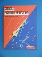 CAHIERS DE L'ARTILLERIE