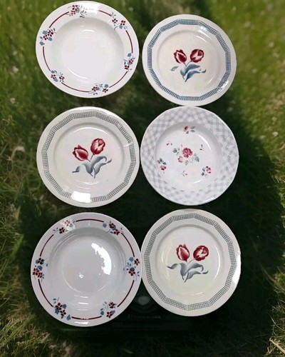 Assiettes digoin amand - 6,