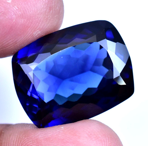 Saphir ceylon naturel bleu agl - naturel,