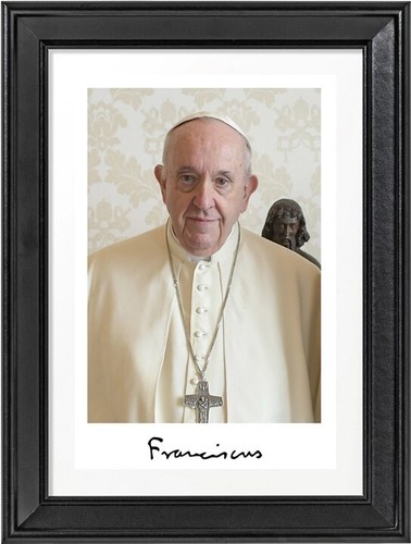 Pape françois autographe avec - autographe,
