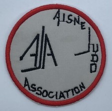 ÉCUSSON/PATCH - AISNE JUDO ASSOCIATION - diam 7,6cm. !!  (E2)