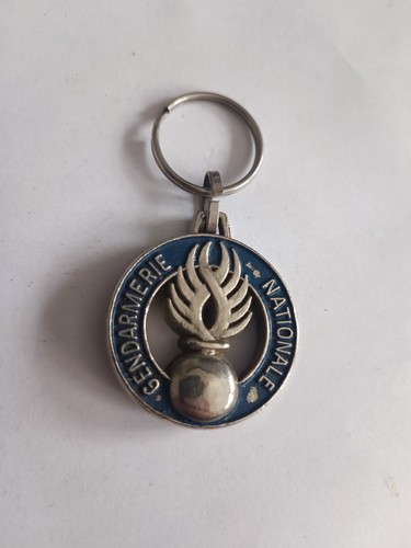 Porte clés flamme gendarmerie - porte,