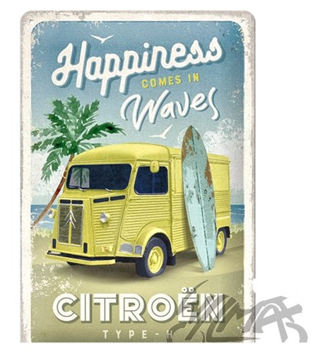 Plaque 20x30 citroen - citroen, type