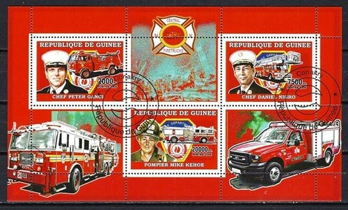 Voitures pompiers guinée 2006 - voitures,