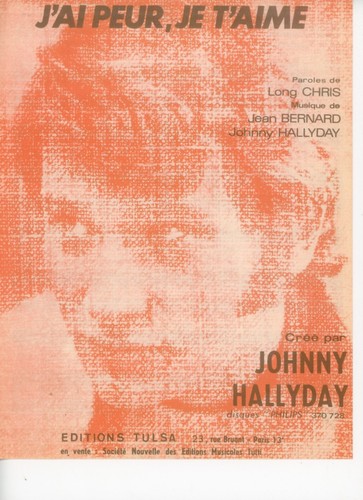 Johnny hallyday partition - johnny,