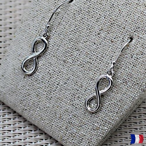Boucles oreilles infini - d'oreilles,