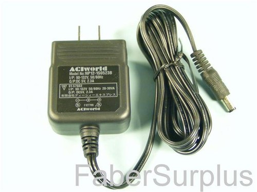 New dc wall adapter - 2.3a,