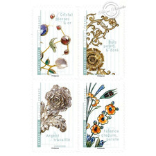 CARNET FRANCE BC1410 FLEURS