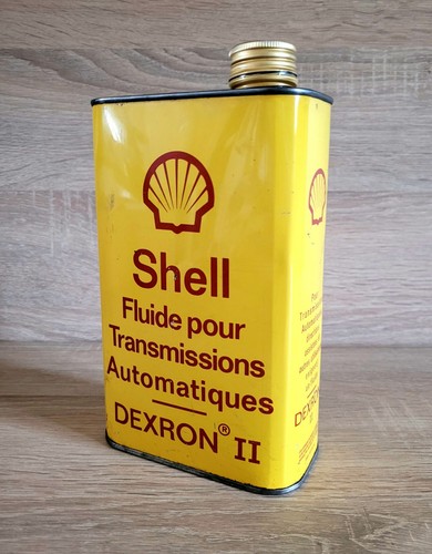 Ancien bidon huile - , shell