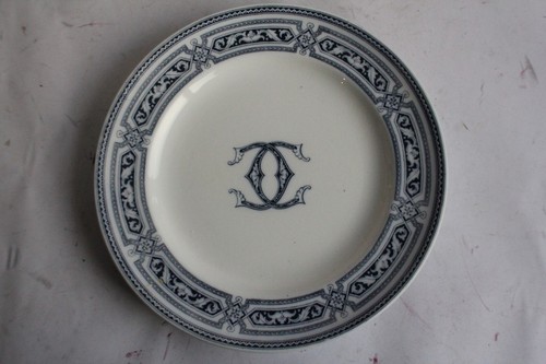 Assiette porcelaine anglaise