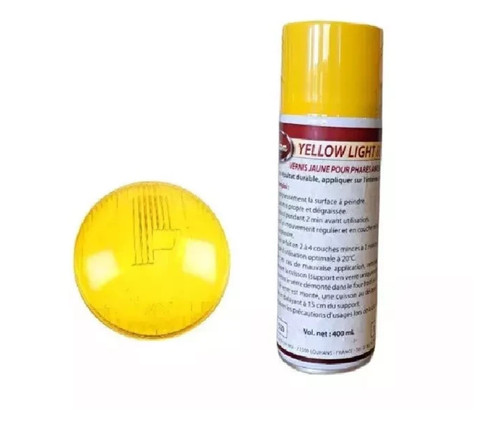 Peinture jaune pour feu phare - jaune,