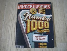 Les Inrockuptibles ( Inrocks ) - N° 1 000 du 28 janvier au 3 février 2015
