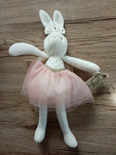 Doudou lapin blanc - doudou,
