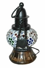 Xsplendid Nuit Lampe De Verre Avec Beau Mosaïque Travail Créateur Table Lampe