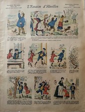 IMAGE D'EPINAL AUX ARMES  N° 42 L'ESSAIM D'ABEILLES