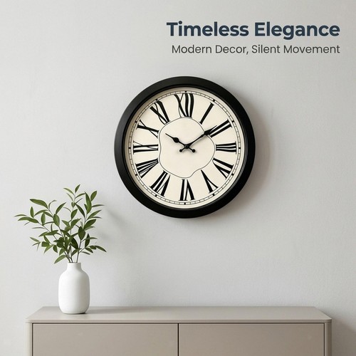 Horloge murale élégante - , et