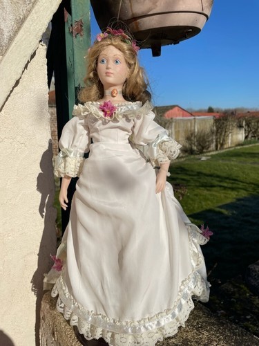 Poupee porcelaine amy fille - amy,