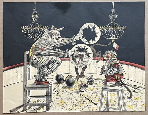Lithographie ancienne raoul - lithographie,
