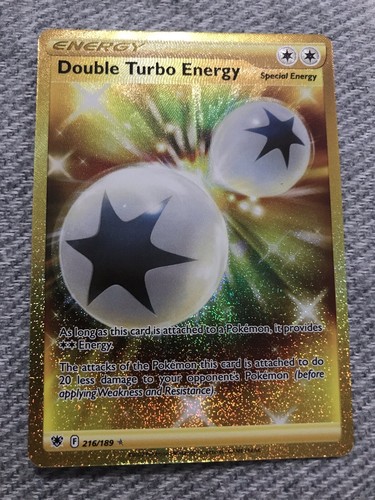 Carte pokémon double - double, turbo