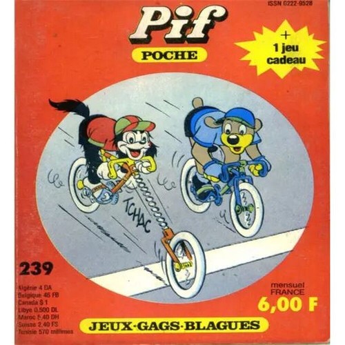 Pif poche 239 bon état - pif, |