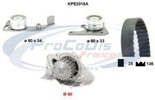 KIT DE DISTRIBUTION+POMPE A EAU CITROEN C15 DIESEL