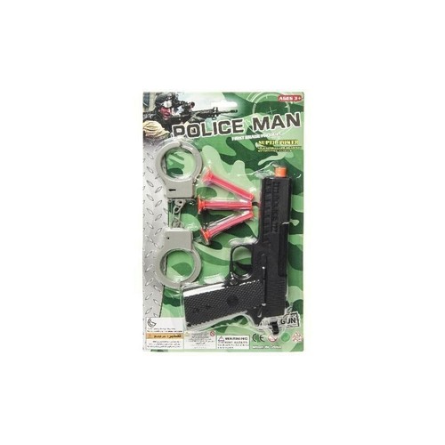Carte blister pistolet - blister, police