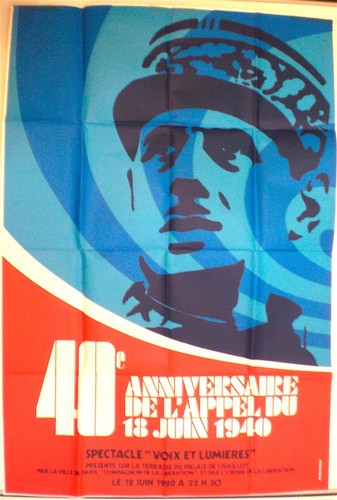 General gaulle 40eme - general,