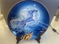 Assiette porcelaine déco "