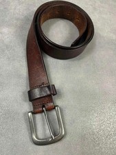 Ceinture vintage cuir marron