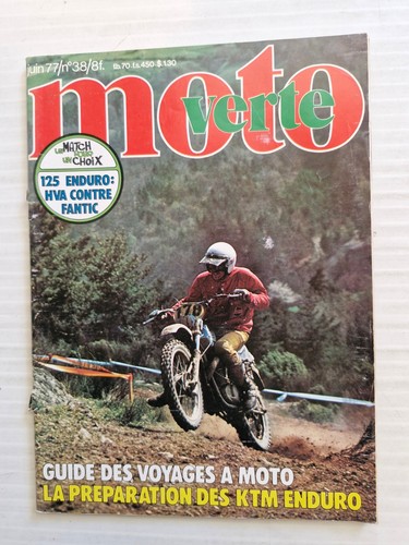 Moto verte juin 1977 125 - n°38,