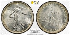 1914 france silver - france, 1