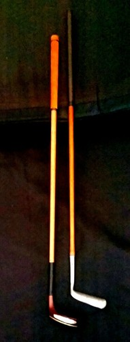 Hickory shafted putters - shafted, putters,