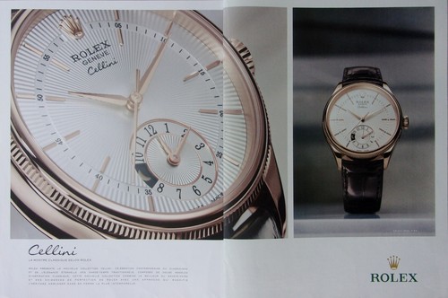 Publicite montre rolex - ,