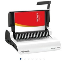 Perforelieuse Fellowes - Pulsar+ 300. Machine à relier manuelle par peigne