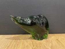 Figurine d'ours en verre d'art italien signe Veronese