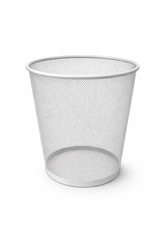 Corbeille papier grillage - à,