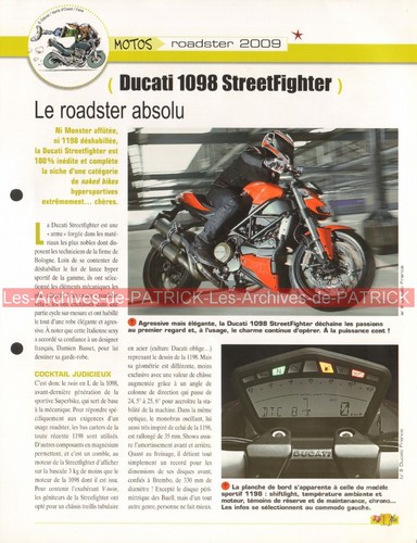 Ducati 1098 streetfighter - 1098,