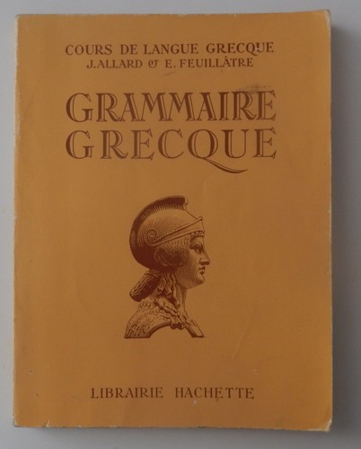 Livre grammaire grècque - grammaire,