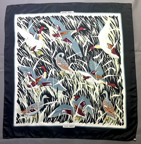 Authentique foulard hermès - foulard,