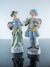 ANCIEN 2 STATUETTES COUPLE EN